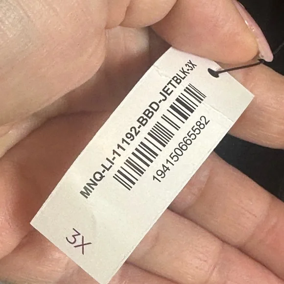 NEW Adore Me Rae Black Lace Sheer Underwire Nightie Lingerie, Size 3X - Picture 9 of 12